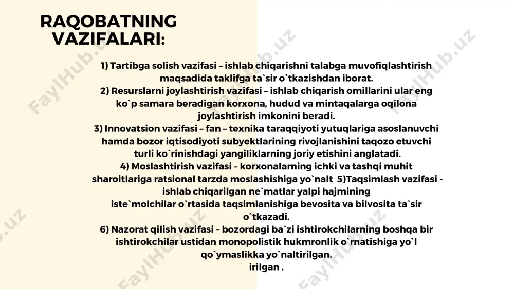raqobatning mohiyati, shakllati va usullari - Page 4
