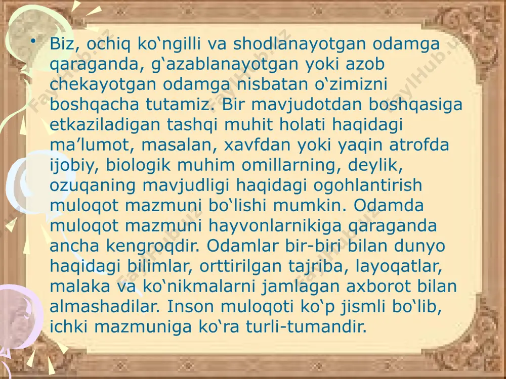 muloqotning psixologik xususiyatları - Page 5