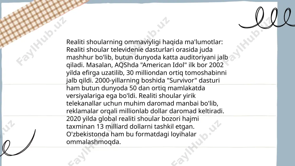 televideniya koʻngilochar sanoat sifatida - Page 5