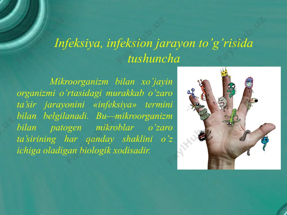 infeksiya haqida ta’limot patogenlik va virulentlik o’rganish usullari - Page 4