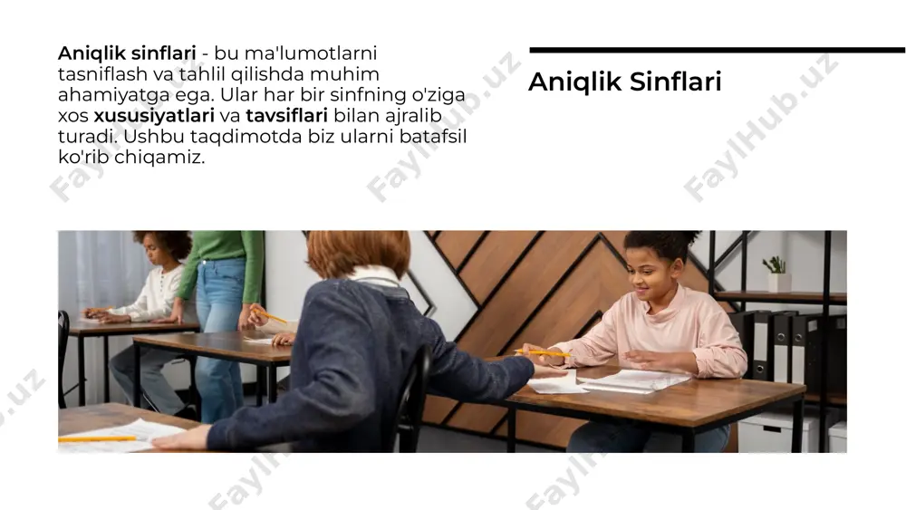 qlik sinflari yordamida ma'lumotlar yanada samarali ishlanadi. xulosa