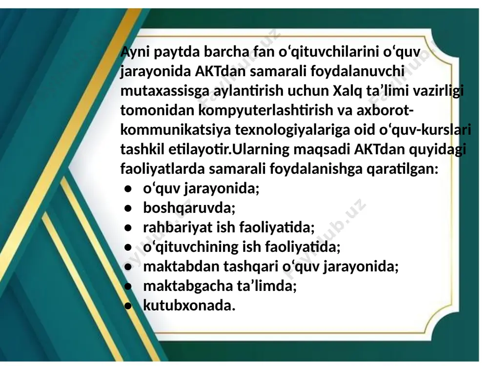 o'qituvchining komputer savodxonligi - Page 5