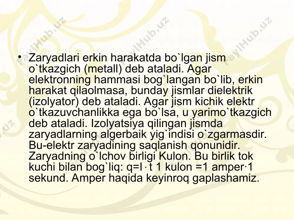 elektr maydon. kulon qonuni - Page 4