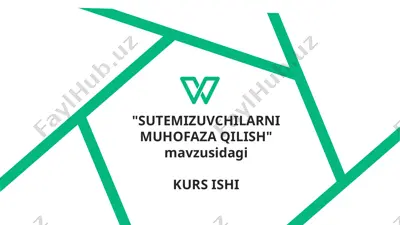 sutemizuvchilarni muhofaza qilish — PPTX