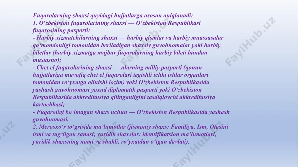 arni topshirishning asosiy sababi iste'molchilar huquqlarini himoya qilish to'g'risidagi qonunlar bilan bog'liq image1.jpeg image2.jpg image3.jpg image4.jpg image5.jpg