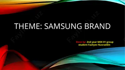 samsung — PPTX