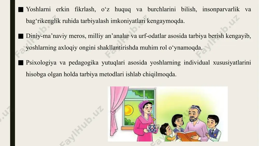 zamonaviy axloqiy tarbiyaning yutuqlari va kamchiliklari - Page 4
