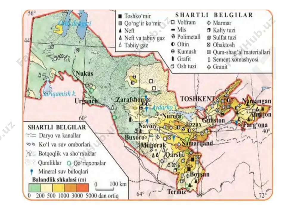 yaqinyaqin mineralmineral tarkibigatarkibiga kiradi,kiradi, biroqbiroq ulardanulardan ozchiligiozchiligi sanoatsanoat ahamiyatigaahamiyatiga egaega hisoblanadihisoblanadi:: nn pirolyuzitpirolyuzit mnomno--6969,,55 %% mnmn nn manganitmanganit mnmn22oo22hh22oo-- 6262,,55 %% mnmn nn psilomelanmpsilomelanm mnomno ·mno·mno22 ·· hh22oo--4545––6060 %% mnmn nn braunitbraunit mnmn22oo33--6060––6969 %% mnmn nn rodoxrozitrodoxrozit mncomnco33 --4040––4545 %% mnmn nn rodonitrodonit mnsiomnsio33 --3232––4141 %% mnmn nn gausmanitgausmanit mnmn33oo44 --6565––7272 %% mnmn marganetsning ishlatilishi.marganetsning ishlatilishi. 11--traktor zanjirlari. traktor zanjirlari. 22--mineral o‘g‘it. 3mineral o‘g‘it. 3--aviatsiya. aviatsiya. 44--kimyo sanoati.kimyo sanoati. 55--tegirmon va maydalash. tegirmon va maydalash. 66--elektrotexnika. 7elektrotexnika. 7--metallurgiya. 8metallurgiya. 8--temir yo‘ltemir yo‘l xrom konlarixrom konlari nn sofsof xromxrom kumushsimonkumushsimon oqoq rangdagirangdagi yaltiroq,yaltiroq, oddiyoddiy sharoitdasharoitda deyarlideyarli o‘zgarmaydigano‘zgarmaydigan metalldirmetalldir.. uninguning klarkiklarki 00,,008008,, erisherish haroratiharorati 18901890 °°сс,, qaynashqaynash haroratiharorati 23272327 °°сс,, solishtirmasolishtirma og‘irligiog‘irligi 77,,22.. ishlabishlab chiqariladiganchiqariladigan xromningxromning 5050 %%gaga yaqiniyaqini metallurgiyadametallurgiyada zanglamaydigan,zanglamaydigan, kislotalarkislotalar vava issiqlikkaissiqlikka chidamlichidamli bo‘lganbo‘lgan maxsusmaxsus po‘latlarpo‘latlar ishlabishlab chiqarishchiqarish uchun,uchun, 4040 %%gaga yaqiniyaqini issiqqaissiqqa chidamlichidamli materiallarmateriallar ((21002100 °°сс gacha)gacha) ishlabishlab chiqarishda,chiqarishda, kolgankolgan 1010%% kimyokimyo sanoatida,sanoatida, xususan,xususan, teriteri oshlashdaoshlashda vava to‘qimachilikto‘qimachilik sanoatidasanoatida …