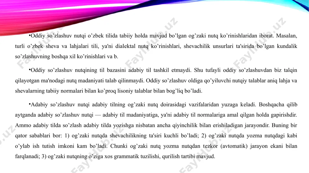 adabiy til va so'zlashuv tili - Page 5