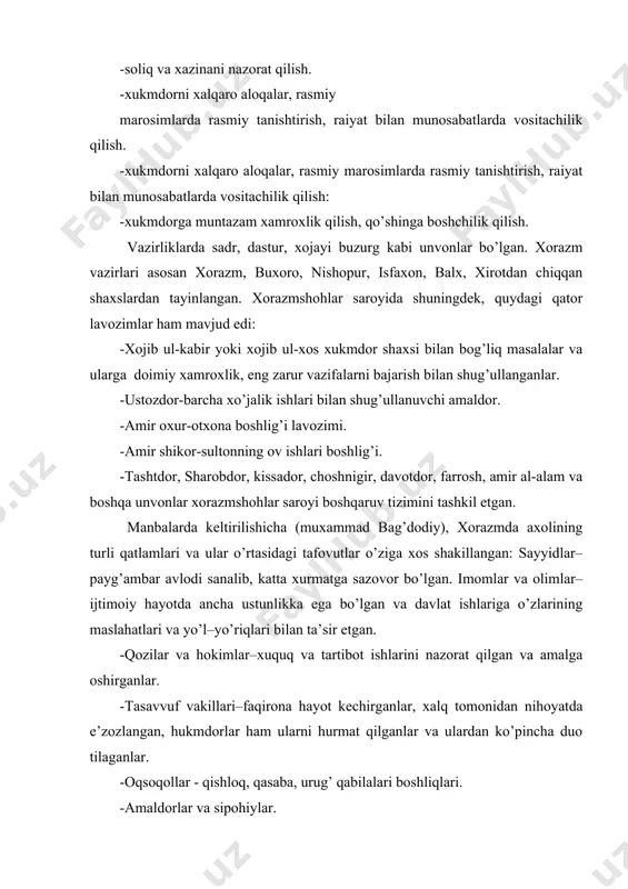 ari g’aznaviylarni (demak, ularaning zamonini ham), asosan, salbiy tomondan ko’rsatishga intilib kelingan, desak mubolag’a bo’lmaydi. chunonchi, bu sulola asos topgan g’azna viloyati “isyonkor turk lashkarboshilari”ga boylik orttirish uchun qulay joy sifatida sharhlanib, o’z-o’zidan shu yerda kuchga kirgan va mazkur shahar (viloyat) nomila tanilgan g’aznaviylar sulolasi tarixi ham go’yo huddi shunday maqsad yo’lida yuzaga kelgan va faoliyat ko’rsatganday bayon etilgan. aslida esa tarixiy voqelik sabablari bir nechta. birinchidan, ismoil somoniydan keyin somoniylar orasidan har jihatdan yetuk, yuqori darajada siyosat yurg’iza oladigan arbob yetishib chiqqani yo’q. buning oqibatida somoniylar o’z ichki, ya’ni sulolaviy imkoniyatlaridan ko’ra ko’proq mavjud siyosiy muhit qonun-koidalariga bog’liq bo’lib qolganlar. siyosiy muhitni esa bu vaqtda nufuzli lashkarboshilarsiz tasavvur qilib bo’lmasdi. g’azna viloyatidagi, kuchlar siyosiy faolligining oshishi va borrib-borib alohida bir sulola darajasiga ko’tarilishi ham huddi shunday yirik lashkarboshila nomi bilan bog’liq bo’lganini biz quyida yaqqol ko’ramiz. ikkinchi, turkiston mintaqasida siyosiy taraqqiyotning o’ziga xos tomonlaridan biri-bu davrda xuddi madaniy hayotdagi …
