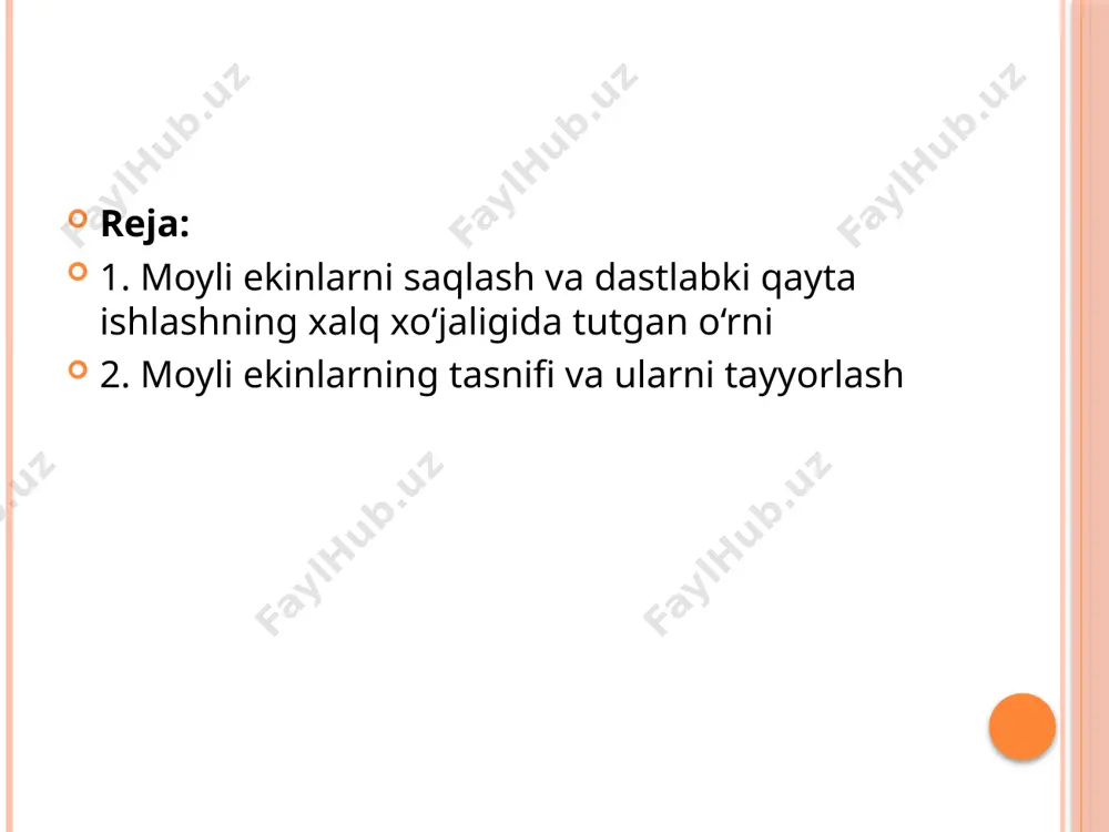 moy saqlash va dastlabki qayta ishlash texnologiyasi - Page 3