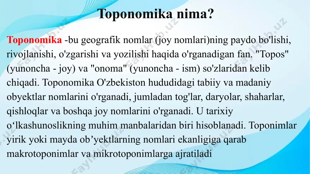 tarixiy oʻlkashunoslik va turizmda etnografiyaning ahamiyati - Page 5
