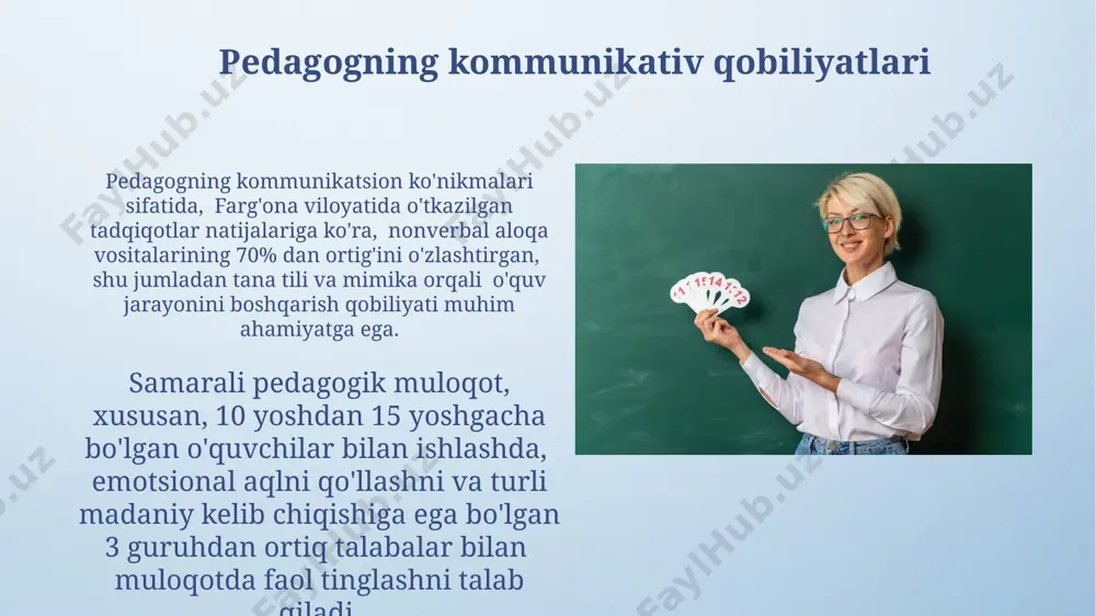 pedagogning insoniy xususiyatlari - Page 5