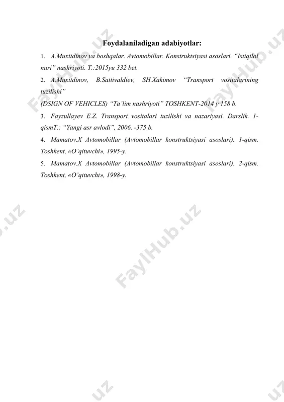 avtomobilning rul boshqarmasi - Page 5