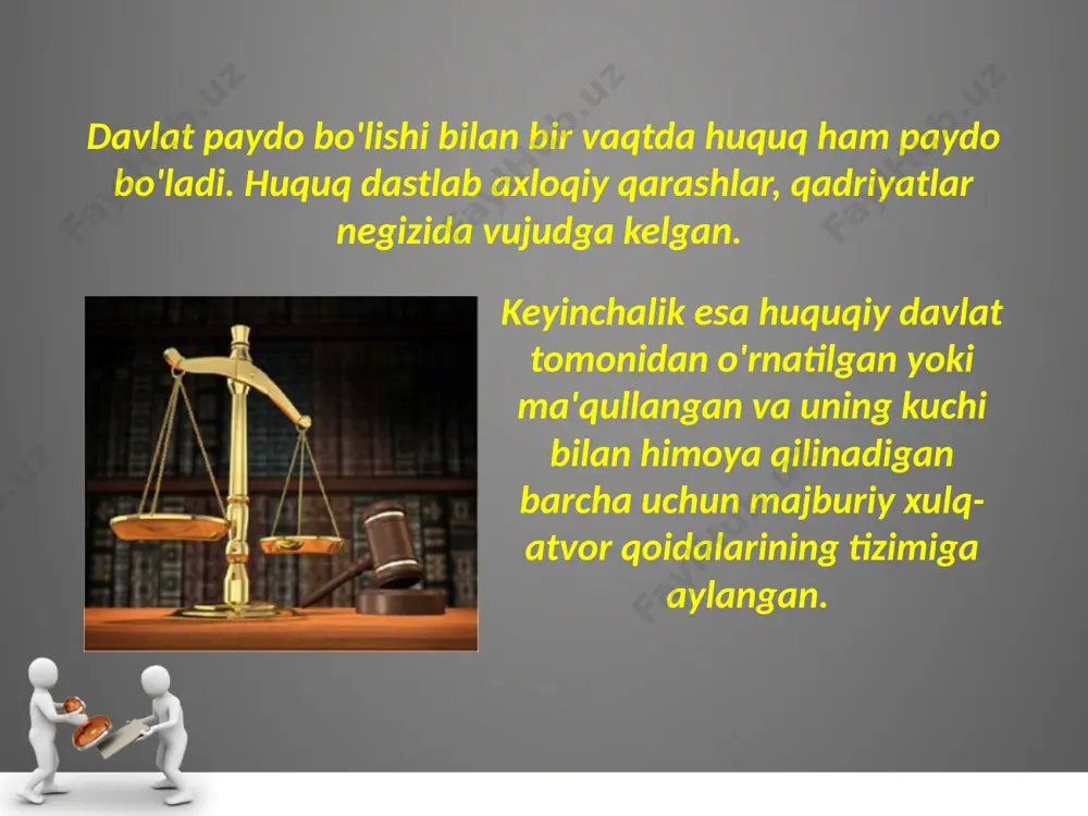 huquq tushunchasi (8-sinf darslik asosida) - Page 4