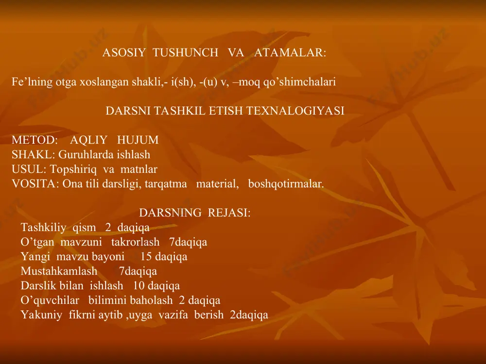 harakat nomi ( dars ishlanmasi ) - Page 3