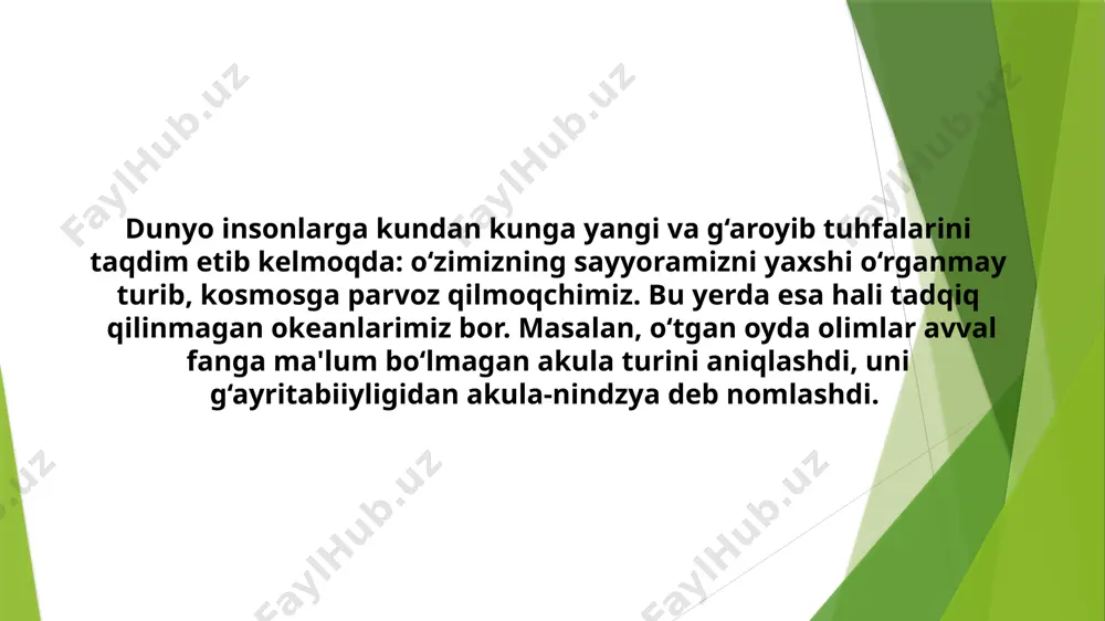 akulalar xilma-xilligi va ahamiyati - Page 4