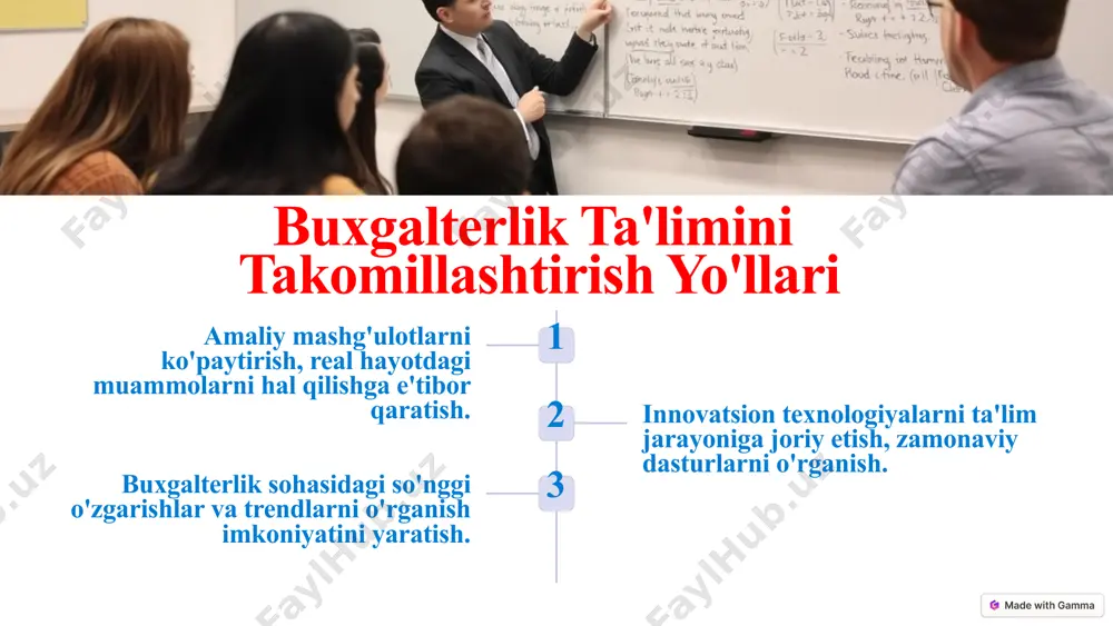 bo'lajak buxgalterlarning kasbiy kompetentligini shakllantirish - Page 5