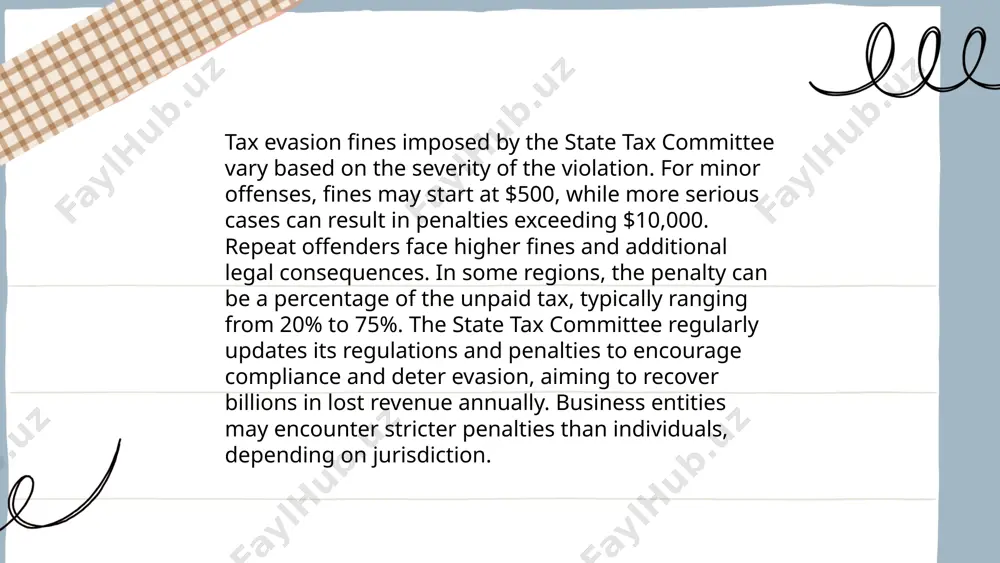 businesses may face suspension of trading licenses. the central bank actively monitors compliance to stabilize the national currency and ensure transparency. these measures aim to deter unauthorized activity and maintain economic stability. ... t.me/slaydai_bot the ministry of internal affairs governs public order violation fines, which can range significantly based on the offense. minor violations may incur fines from $50 to $200. moderate offenses see fines between $200 and $1,000. serious public order disturbances can lead to fines exceeding $1,000, sometimes reaching up to $5,000. in addition to monetary penalties, repeat offenders might face additional legal actions or community service mandates. these fines are part of efforts to maintain public safety and deter disruptive behaviors. the exact amount often depends on the jurisdiction, specific law violated, circumstances of the infraction, and the discretion of law enforcement officers. payment terms and potential appeals processes are also administered by the ministry. types of …
