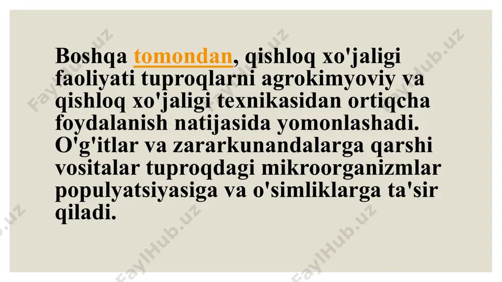 tuproqlarning hozirgi ifloslanish holati - Page 5