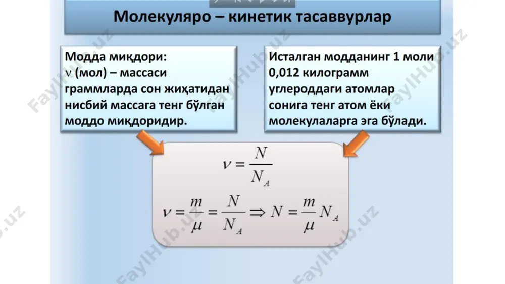 molekulyar kinetika nazariyasi asoslari - Page 4