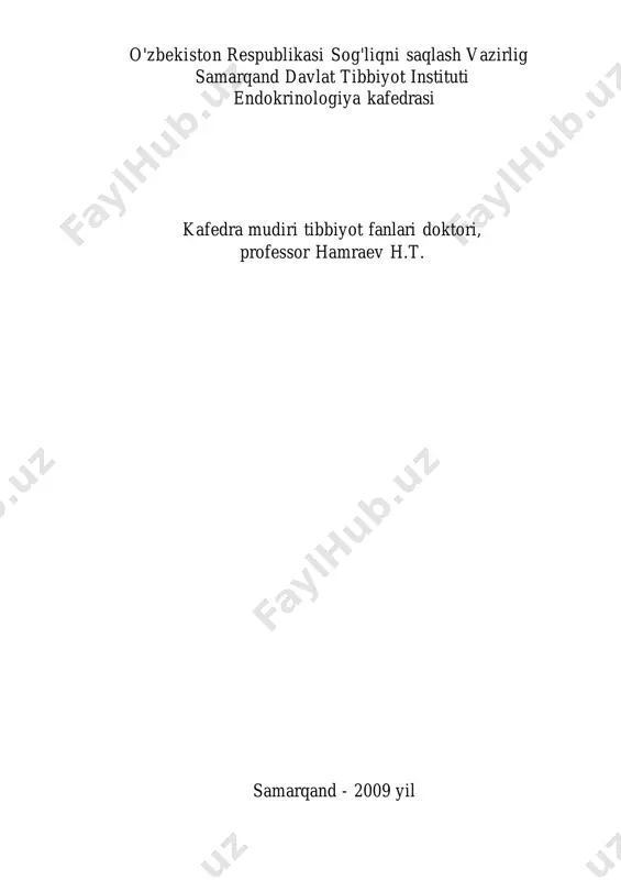 alamusdan somatoliberin, 1970-yilda tiroliberin ajratib olindi. qon va siydik tarkibida gormonlar miqdorini immunologik va radioimmunologik usulda aniqlash hozirgi zamon endokrinologiyasining eng katta yutuqlaridan biri bo'lib hisoblanadi. bu usul yordamida juda yuqori bo'lgan aniq ko'rsatgichlar olindi. 1969-yilda angliyalik olim a. pirs yangi nazariya ishlab chiqdi. bu nazariyaga asosan organizmda endokrin to'qimalar birligini ushlab turuvchi funksional faol tizim mavjud bo'lib, bu tizim nerv hujayralariga nisbatan umumiy o'xshashligi bor. bu apud tizimi (- aminlar miqdori va ularning yutinishi, dekorboksillanishi) deb nomlanadi, organizmda ham gormon ham neyromediator vazifasini bajaradi. keyingi yillarda endokrin kasalliklarda autoimmun jarayonlarining rolini o'rganish bo'yicha yangi ma'lumotlar to'planib bordi. har xil antigenlarga nisbatan organizmning irsiy immunologik javobini aniqlovchi hla sistemasining ochilishi hozirgi zamon endokrinologiyasining katta yutuqlaridan biri bo'lib hisoblanadi. endokrinilogiya ilmining rivojlanishida sobiq sovet olimlari: b.v. alyoshin, v.g.baranov, m.n.zavadovskiy, v.p.komissarenko, o.v.nikolayev, a.v. reprev, ya.x.turakulov, n.a. shereshevskiy va boshqalar xizmati juda katta. ichki sekretor bezlar bezsimon to'zilishga ega bo'lib, alohida organ sifatida …