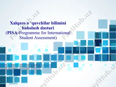pisa-programme for international student assessment — PPTX