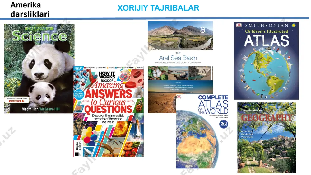 tabiiyot va geografiya fanlarini o‘qitishda xorijiy tajriba - Page 3