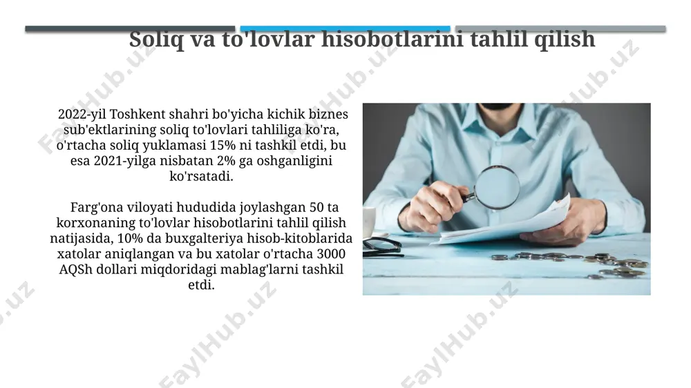 soliqlar va majburiy to‘lovlar auditi - Page 4