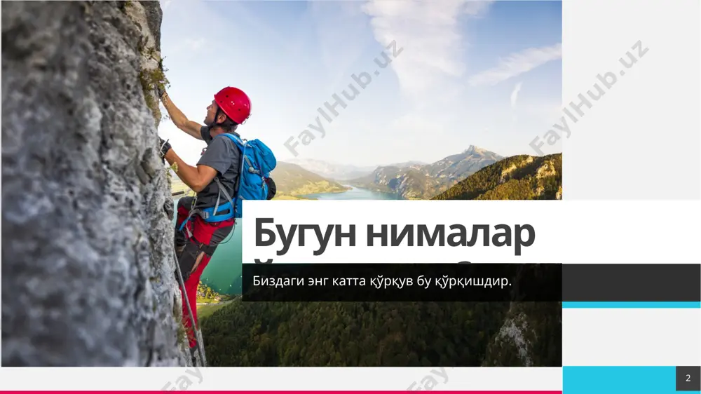 : мол-мулк харакат харакат натижаси бошқа ҳолат 1 2 3 4 эътибор беринг! ҳар бир солиқ скнинг махсус қисмига мувофиқ белгиланадиган мустақил солиқ солиш объектига эга бўлади. содда қилиб айтганда нима солиққа тортилиши керак – деган саволга жавоб беради. trey research 71-модда. солиқ солиш базаси 8 солиқ солиш базаси қиймат физик ёки бошқа хусусияти содда қилиб айтганда солиққа тортилиши керак бўлган объектнинг қиймати ёки миқдорини назарда тутади. эътибор беринг! ҳар бир солиқ учун солиқ базаси ва уни аниқлаш тартиби фақат ск билан белгиланади. trey research солиқ солиш объекти ва солиқ базаси 9 солиқ тури солиқ солиш объекти солиқ базаси ққс товар (хизматлар)ни реализация қилиш ва импорт (харакат) реализация қиймати (акцизни ўз ичига олган ҳолда) акциз акциз тўланадиган товарлар (хизматлар) бериш ёки импорт (харакат) реализация қиймати ёки товарлар миқдори (дона, тн) фойда солғи олинган фойда (даромад ва харажатлар ўртасидаги фарқ) (харакат натижаси) солиқ солинадиган фойда қиймати жшдс жисмоний шахснинг жами даромади …