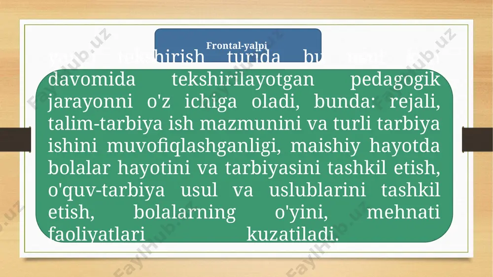 nazorat qilishning usul va uslublari - Page 5