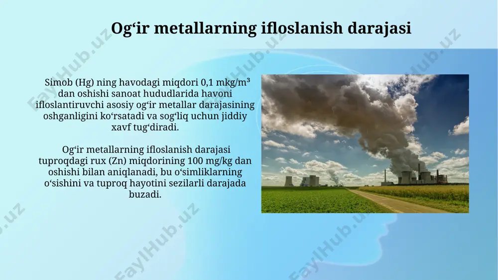 tabiiy muhitni ifloslantiruvchi moddalarning meʼyoriy koʻrsatkichlari - Page 5