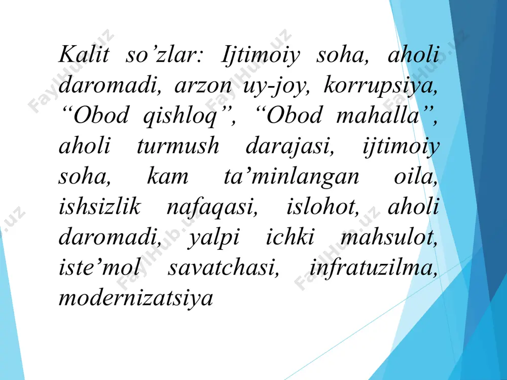 o’m (800 000 so’m edi) zarur ish tajribasiga ega bo’lmagan keksalar va nogiron fuqarolar uchun imtiyozlar - oyiga: 745 000 so’m; (648 000 so’m edi). ayni paytda o’zbekistonda pensiya va nafaqa oluvchilar soni 4,5 million kishiga yaqinlashgan. 2023-yil iyun oyi holatiga ko’ra, o’zbekiston fuqarolari uchun pensiya yoshi — erkaklarga 60 yosh, ayollarga 55 yosh etib belgilangan. jahon sog’liqni saqlash tashkilotining 2022 yilgi ma’lumotlariga ko’ra, o’zbekistonda tug’ilgan bolalarning 95 foizi mutlaqo sog’lomdir. “bolalarga g’amxo‘rlik qiling” xalqaro tashkiloti reytingida o’zbekiston bolalarning sog’lig’iga g’amxo’rlik qilayotgan yetakchi o’nta mamlakat qatoriga kiradi. har yili 9-may xotira va qadrlash kuni munosabati bilan urush qatnashchilari mukofotlanadi. xususan, o’zbekiston respublikasi prezidentining 2019-yil 4-apreldagi farmoniga ko’ra, ikkinchi jahon urushi qatnashchilari 3 mln. so‘mdan mukofotlandilar. urush qatnashchilarining ayrimlariga to’la jihozlangan uylar, haj ziyoratiga bepul borish va navbatsiz avtomobil sotib olish imtiyozlari berildi. 2017-yil “xalq bilan muloqot va inson manfaatlari yili” “xalq davlat idoralariga emas, balki davlat idoralari xalqimizga xizmat qilishi …