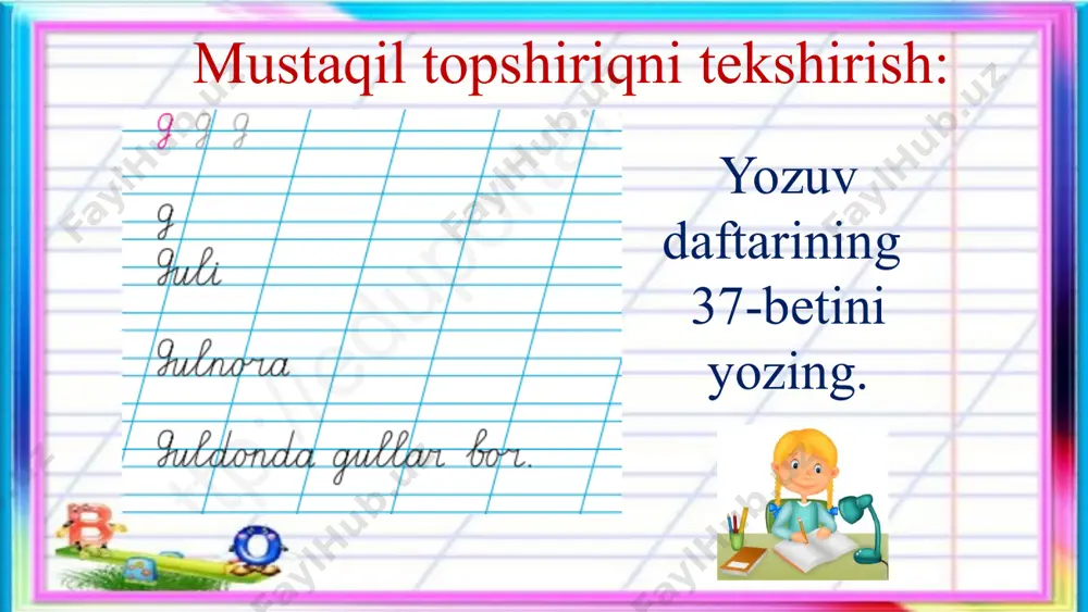 yozuv darsi - Page 3