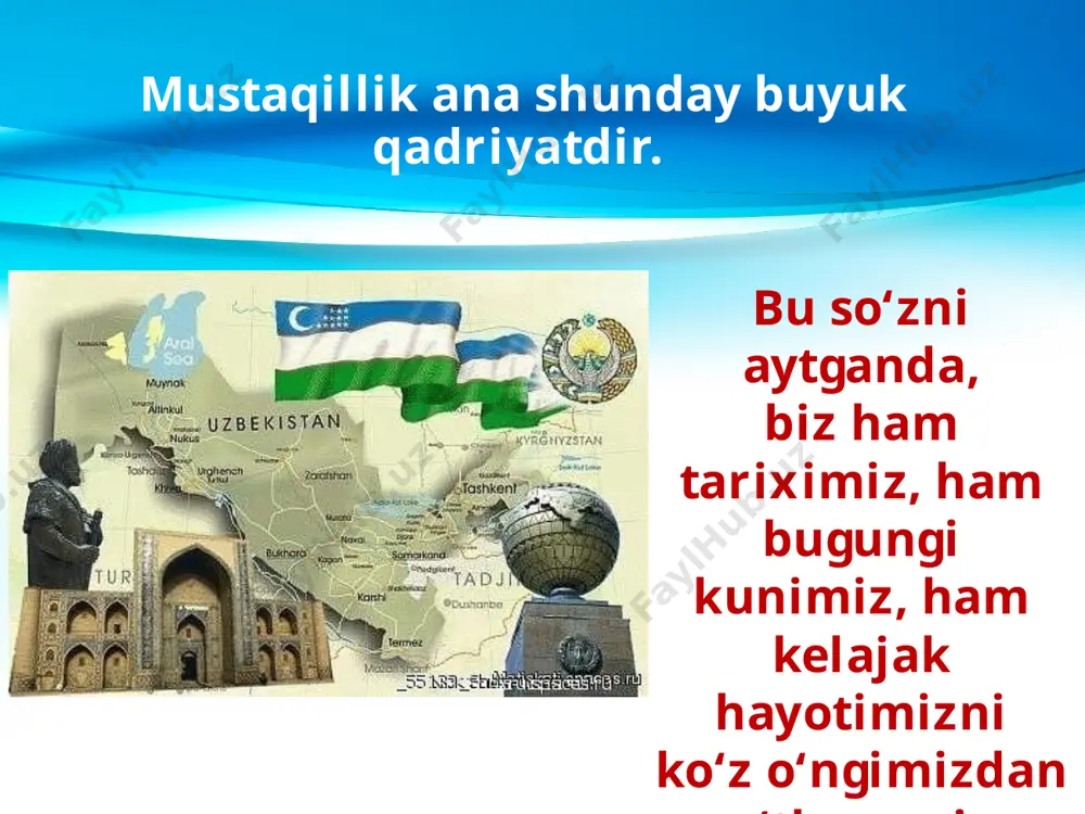 mustaqilligimiz abadiy bo‘lsin! 6 - sinf. vatan tuyg'usi - Page 5