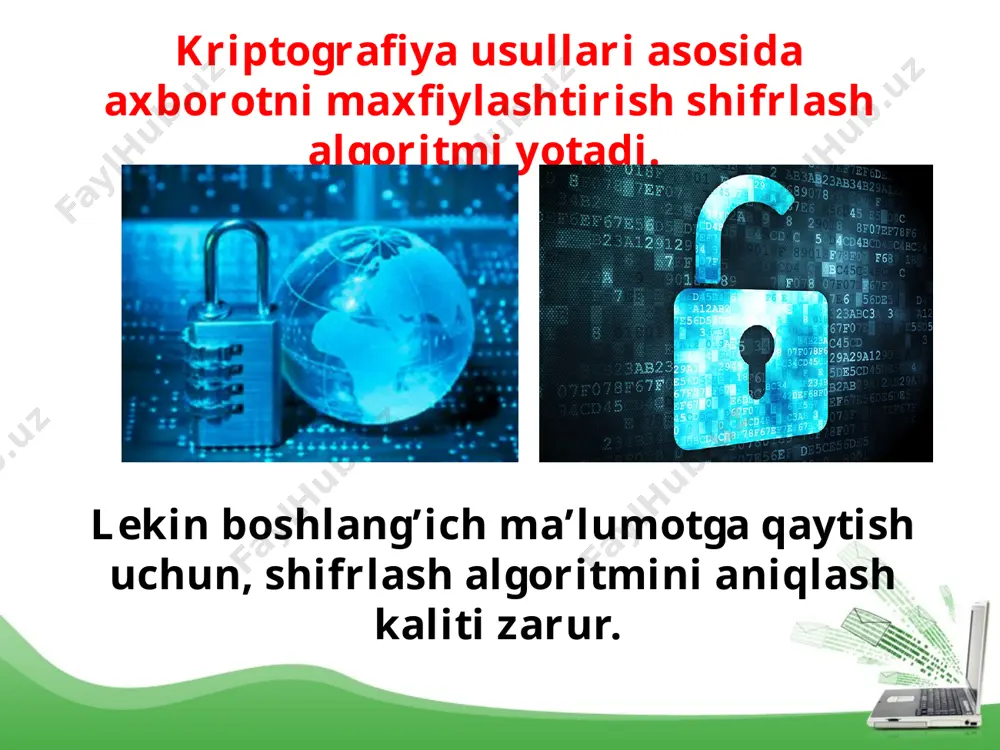 internetda saqlanayotgan axborot manbalarining xavfsizligi muammolari 11-sinf - Page 4