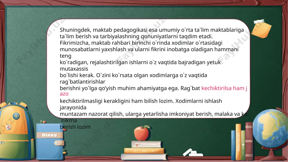 boshqaruv jarayonida pedagogika fanining vazifalari - Page 5