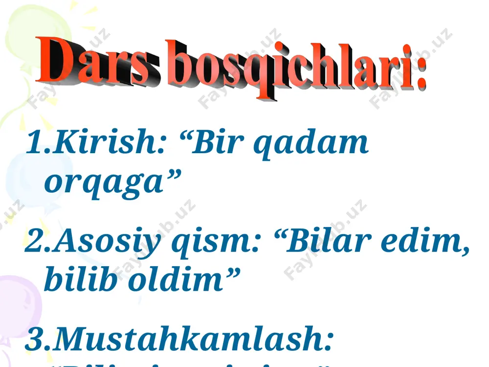 5 qizi bor edi 39 yoshida imorat jarga qulaganda vafot etgan tabiat tasviri (hindiston) sharqi, janubi, g’arbi ham muhit daryosig’a muntahi bo’lur. shimoli tog’ bo’lib, hindiqush va kashmir tog’lari bilan payvastadur tog’ va daryosi, to’qay va sahrosi, hayvonot va nabototi, eli va tili, yomg’iri va yeli o’zgachadur 4. kashmir tog’i – nofa, mushk, za’far, surblar makonidur 5. bu tog’da qor ko’p bo’ladi dehlida parcha-parcha, kichik-kichik, unda-munda toshloq toqqinalar paydo bo’lgan shunday shahar va viloyatalar borki, hech yerida oqar suv yo’qdir, oqar suvi daryolardadur ba’zi shaharlarga ariq qazib suv chiqarishga hojat yo’q, ziroat va bog’otiga suvga ehtiyoj sezilmaydi, mahsuli xud pashkol yomg’iri bilan bo’ladur daraxt nihollariga bir ikki yil suv tashib beradilar, so’ng suv berishga hojat yo’q 10. hindistonda 3 fasl bo’lib, har bir fasl 4 oydan: yoz, pashkol, qishdan iborat 11. shunday kunlar bo’ladiki, 10-15-20 marta yomg’ir yog’adi 12. havo ko’p pur sham’ bo’ladi. shundan so’ng yana bitilgudek nima nazarg’a …