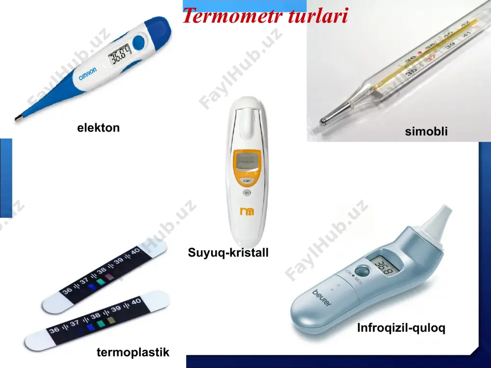 termometriya va bolalarda tana haroratini o`lchash - Page 5