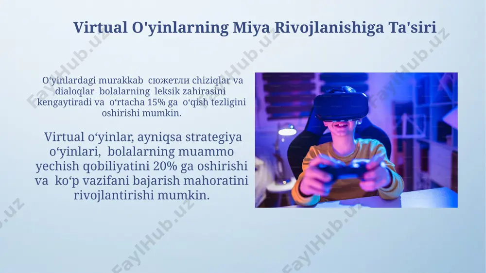 virtual o'yinlarning yoshlar ongiga tasiri - Page 4