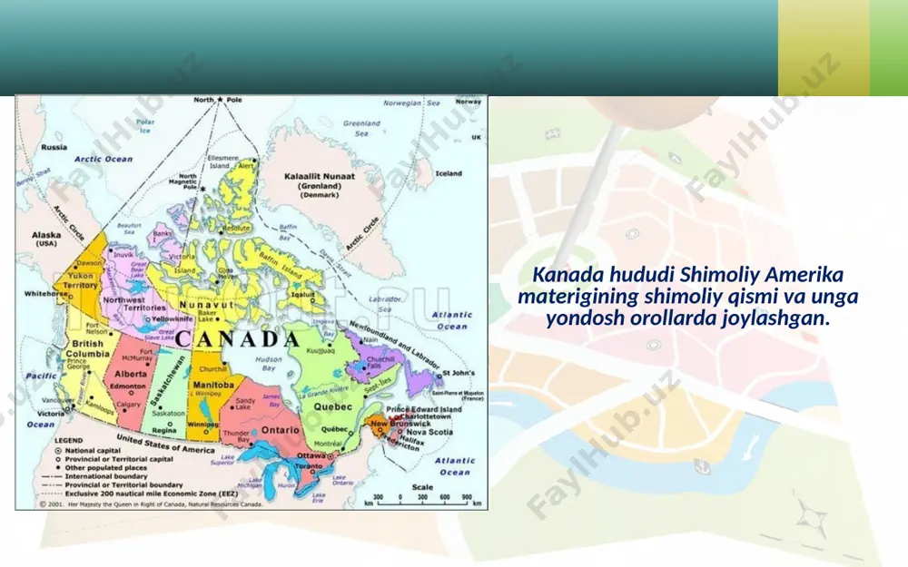 kanada iqtisodiy-geografik tavsifi . 9 - sinf - Page 4