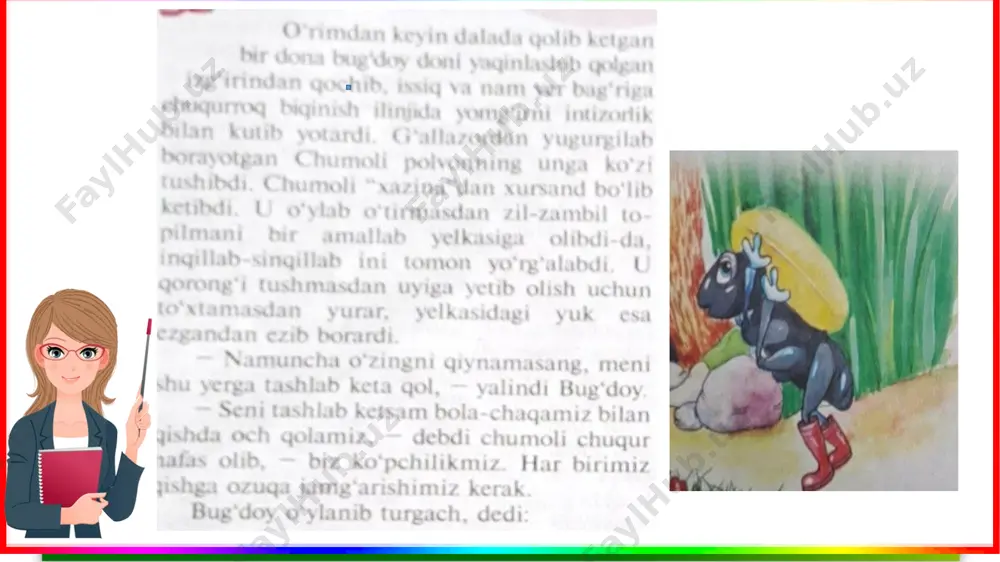 chumoli va bug'doy donasi - Page 5