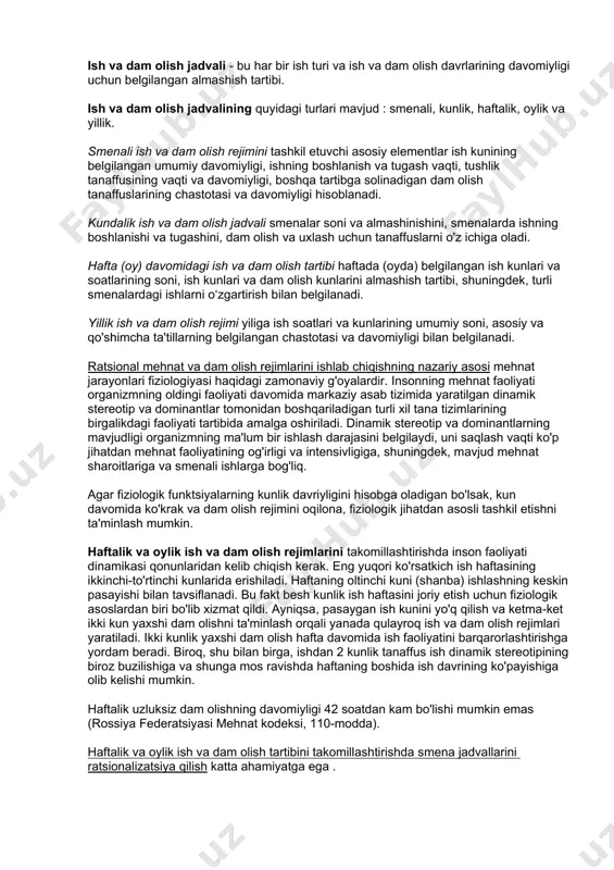 atsalar, maslahatchilar mijoz bilan ishlash osonroq bo'ladi, bu mijoz o'zi uchun maslahatchi bo'lishi va o'zi qaysi sohani o'zi belgilashi mumkinligini anglatadi. umrining oxirigacha ishlashni yoki hech bo'lmaganda sizni qiziqtirgan kasb bo'yicha ta'lim olishni xohlaydi. kasbiy maslahatning vazifalari - optantning shaxsiy fazilatlari va qobiliyatlarining xususiyatlarini, uning motivlari va xarakteristik xususiyatlarini diagnostika qilish, kasbni o'zlashtirishning psixologik xarajatlarini ko'rsatish, kasb tanlashda yordam berish va boshqalar. 3….. javobi 1 da 4….. mutaxassisning kasbiy moslashuvi tashqi va ichki sharoitlar bilan belgilanadi. mutaxassisning kasbiy moslashuv jarayoniga ta'sir qiluvchi tashqi sharoitlar va omillarga quyidagilar kiradi: · kasbiy faoliyat maqsadlari, tashkil etilishi, mazmuni, texnologiyalari, vositalarining xususiyatlari; · kasbiy faoliyatni amalga oshiradigan ijtimoiy va boshqa sharoitlarning o'ziga xosligi. mutaxassisning kasbiy moslashuvining ichki sharoitlari va omillari - bu uning moslashish potentsialining darajasi, shaxs va tananing fazilatlari sifatida rivojlanish va moslashuvchanlik darajasi, uning talablariga professional moslashish motivatsiyasining etarliligi. mutaxassisning kasbiy moslashuvida asosiy, hal qiluvchi rolni tashqi sharoitlar, mavzu sohalari va shaxsning …