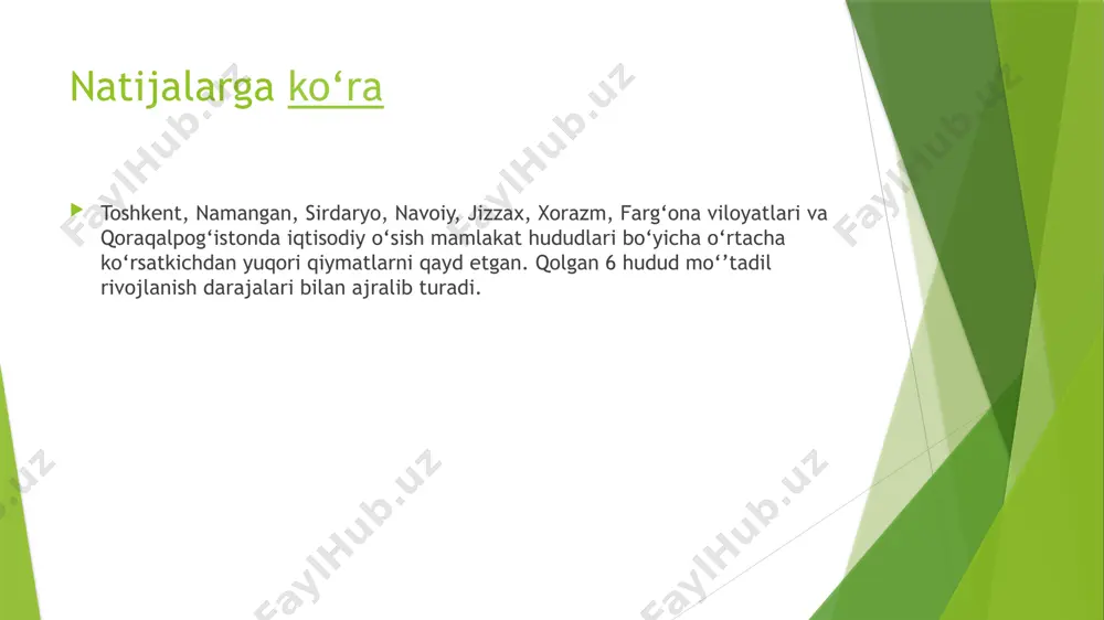 iqtisodiy o'sish ko'rsatkichlari - Page 5