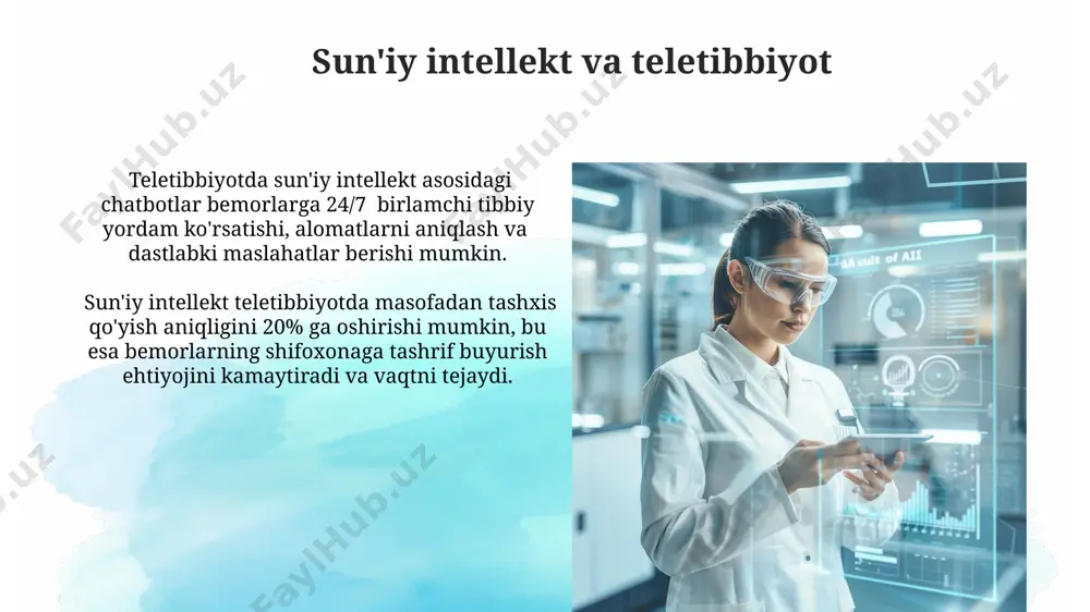 sun'iy intellekt va shaxsiylashtirilgan tibbiyot - Page 5