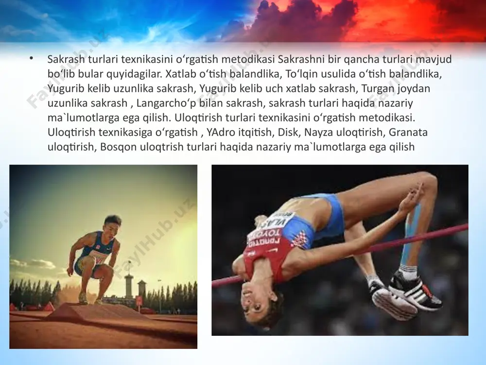 yengil atletika mashqlarini o'tkazishga oid ko'rsatmalar - Page 5