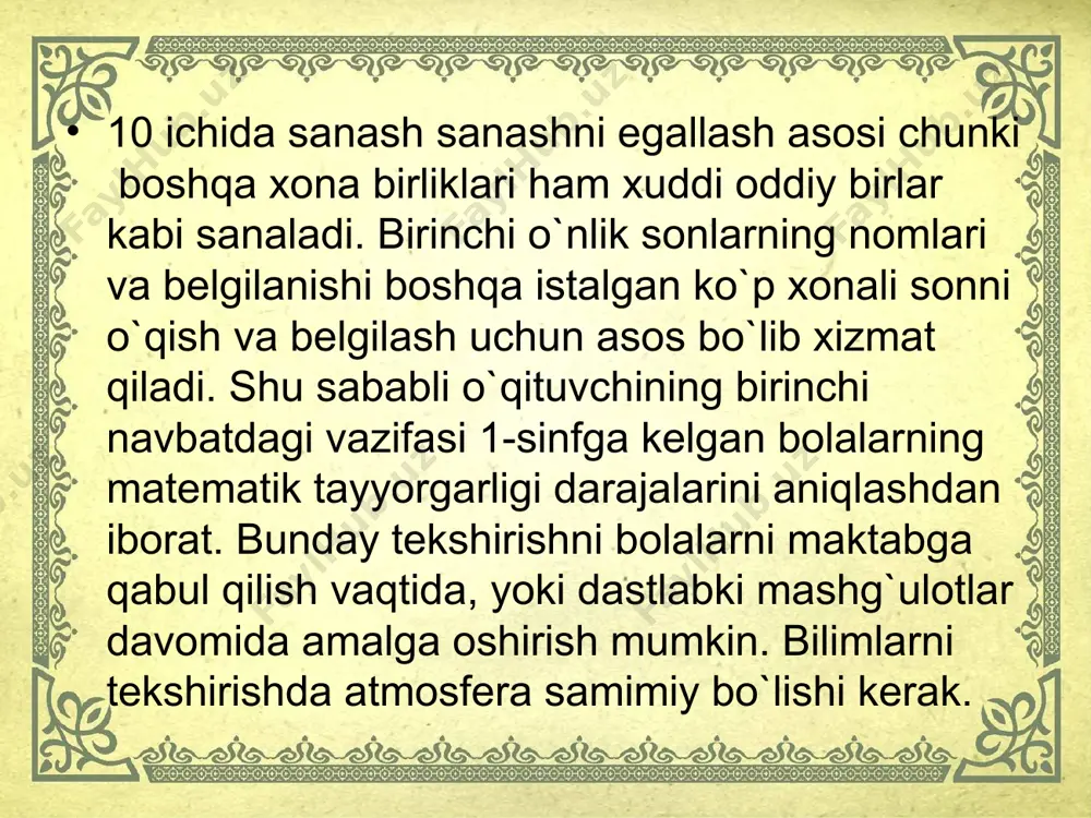 «10» ichida sonlarni nomеrlashni o`rganish mеtodikasi - Page 4