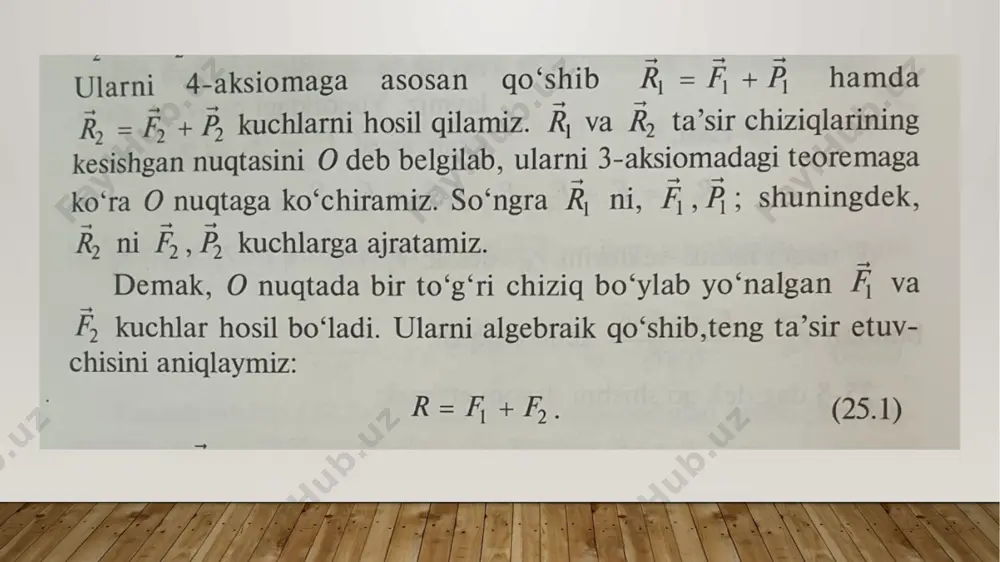 qattiq jismning og'irlik markazi - Page 4