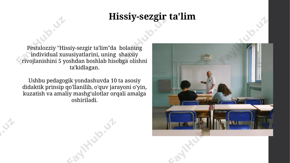 iogann genrix pestalotssining pedagogik ğoyalari - Page 5