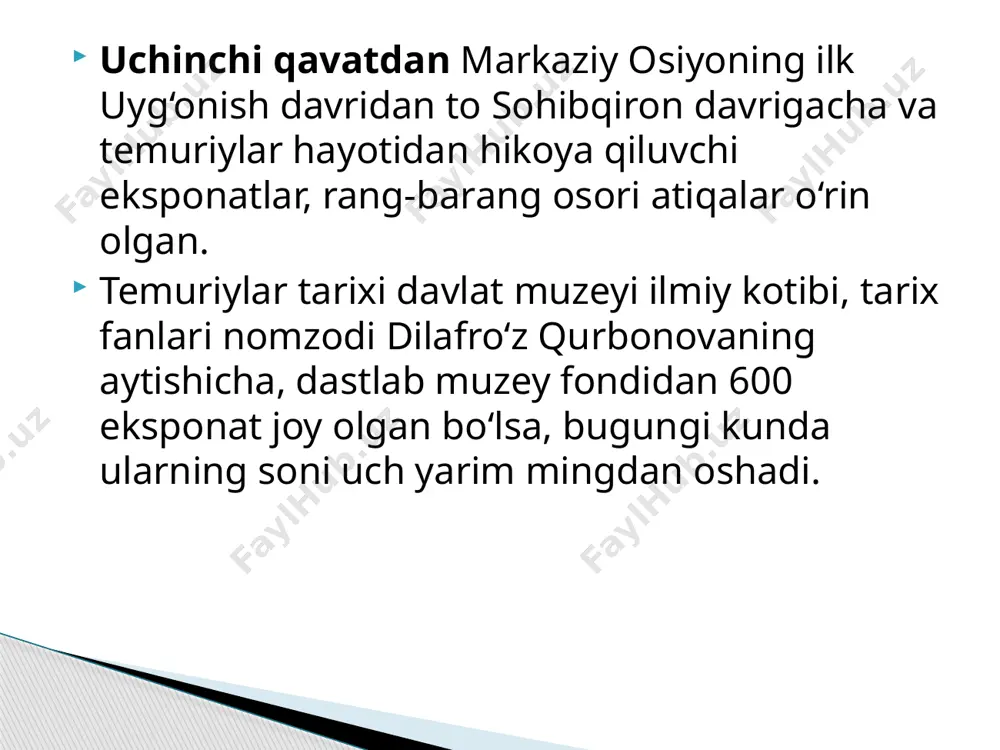 temuriylar tarixi davlat muzeyi - Page 5